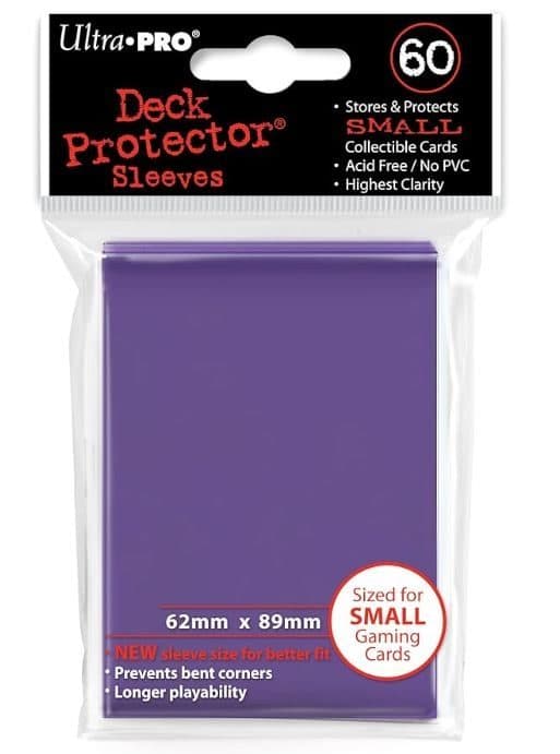 ULTRA PRO - 60 Bustine Small Pro Gloss Purple - 074427826871