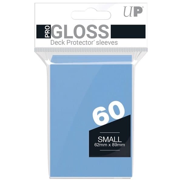 ULTRA PRO - 60 Bustine Small Pro Gloss Light Blue - 074427826888