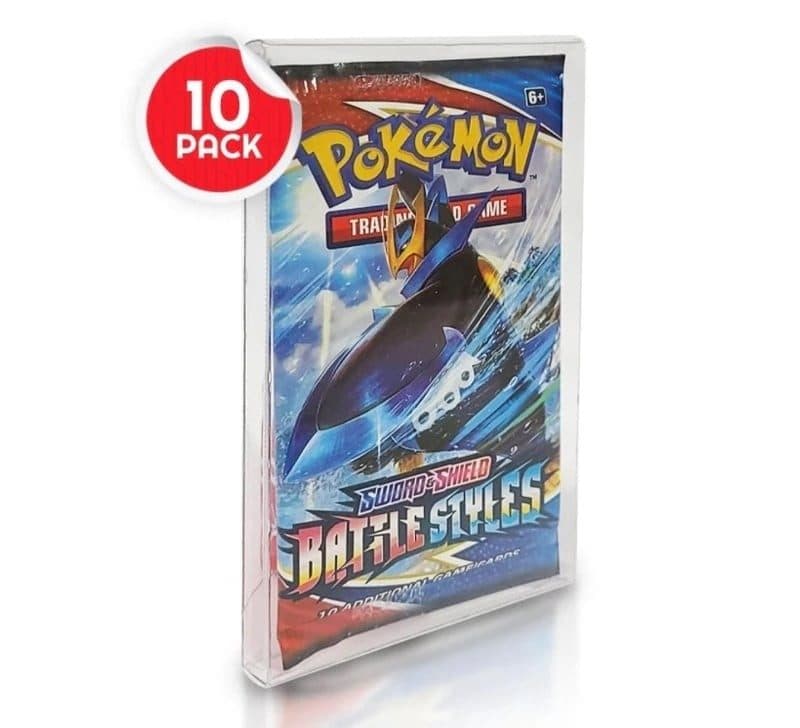EVORETRO - PET Protector Booster Pack Pokemon 10pz - 3701492101554