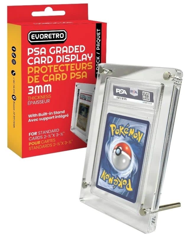 EVORETRO - PSA Graded Card Acrylic Display Protector - 3701492102742