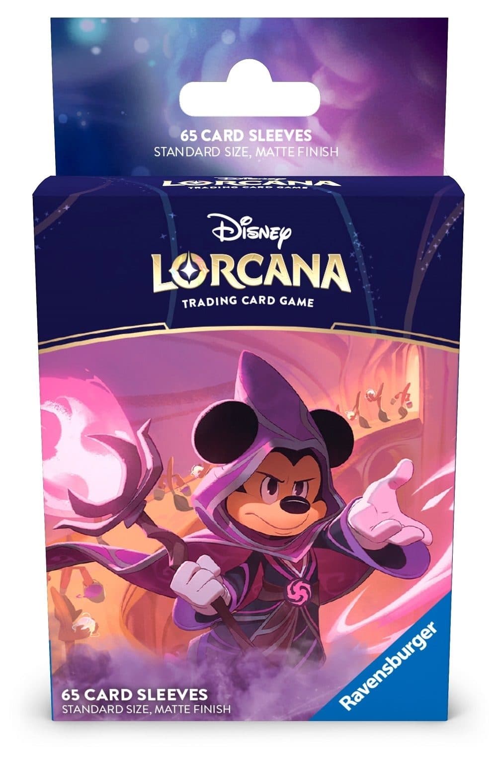 RAVENSBURGER Disney: Lorcana - Set 8 Il Regno di Jafar - 65 Buste Protettive - Mickey Mouse - - Ravensburger TCG 4050368985309