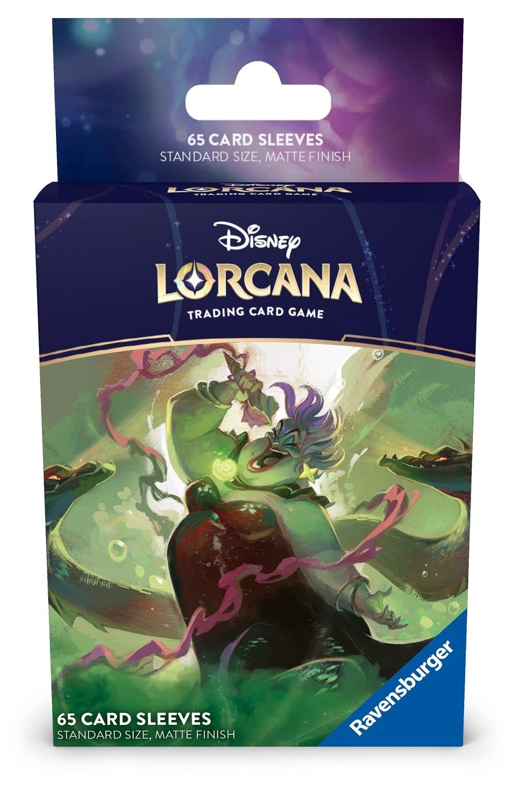 RAVENSBURGER Disney: Lorcana - Set 7 L’Isola di Archazia - 65 Bustine Protettive - Ursula - - Ravensburger TCG 4050368985316