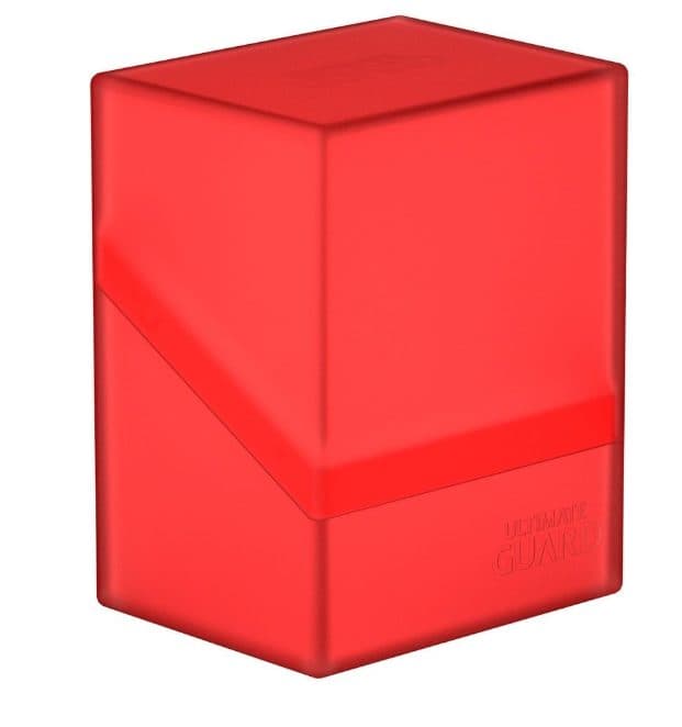 ULTIMATE GUARD Boulder Deck Case 80+ Standard Size Ruby - 4056133006088