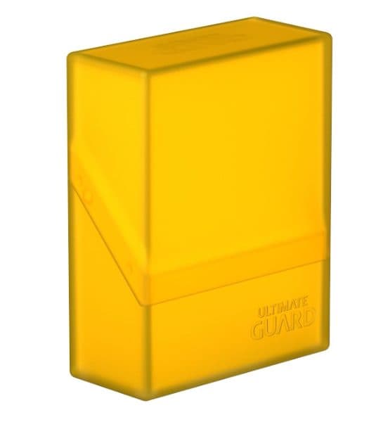 ULTIMATE GUARD Boulder Deck Case 40+ Standard Size Amber - 4056133017664