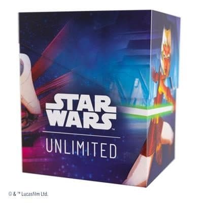 ASMODEE 6858 - STAR WARS UNLIMITED - CREPUSCOLO DELLA REPUBBLICA: SOFT CRATE AHSOKA TANO/GENERAL GRIEVOUS - 4251715416716