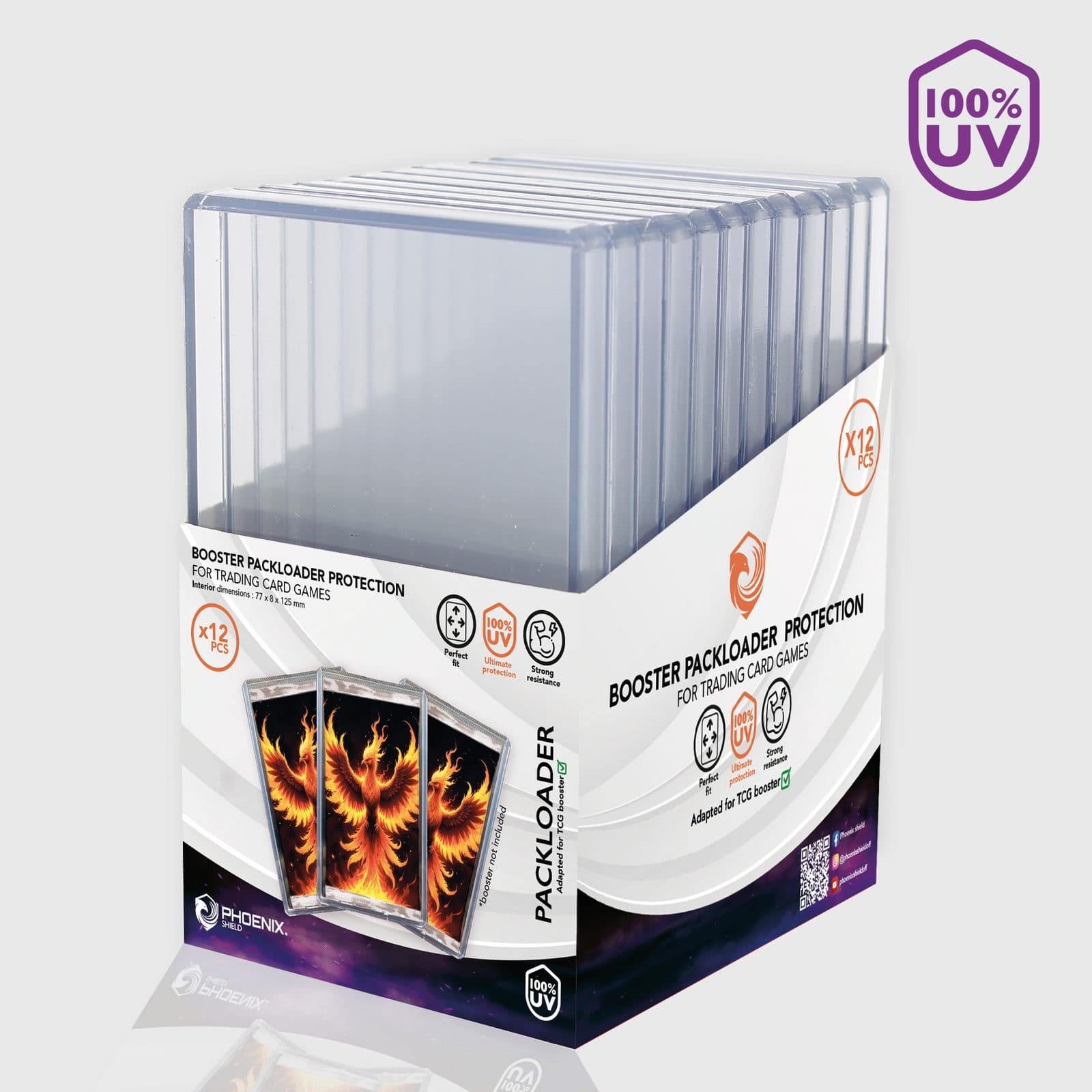 PHOENIX SHIELD Pack Loader Pokemon Boosters (12 Units) - 5412128690059