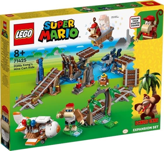 LEGO 71425 SUPER MARIO - Pack di espansione Corsa nella miniera di Diddy Kong - 5702017415772