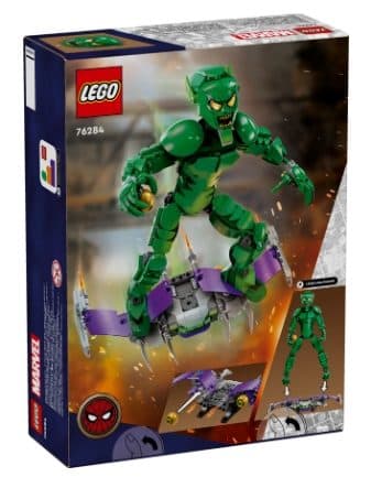 LEGO 76284 SUPER HEROES MARVEL - Personaggio costruibile di Goblin - 5702017590332