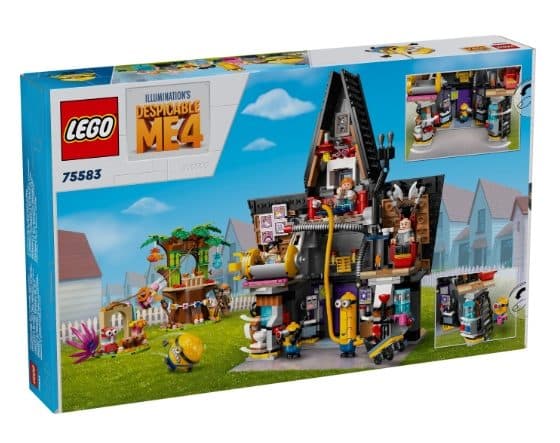 LEGO 75583 CATTIVISSIMO ME 4 - I Minions e la villa della famiglia di Gru - 5702017591490