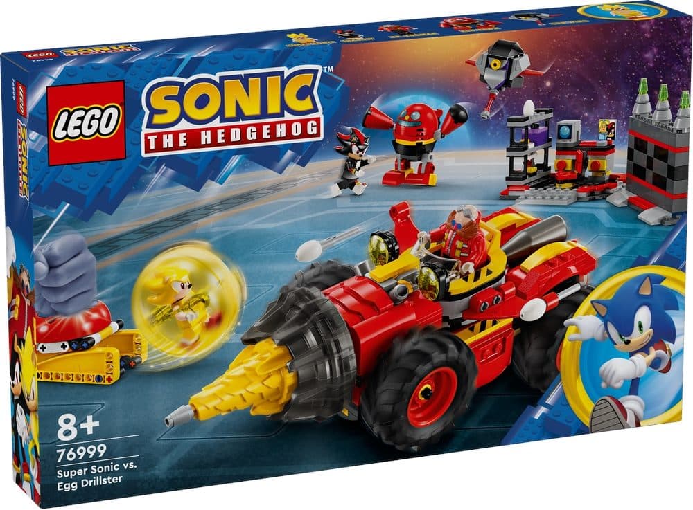LEGO 76999 SONIC THE HEDGEHOG - Super Sonic vs. Egg Drillster - 5702017592558