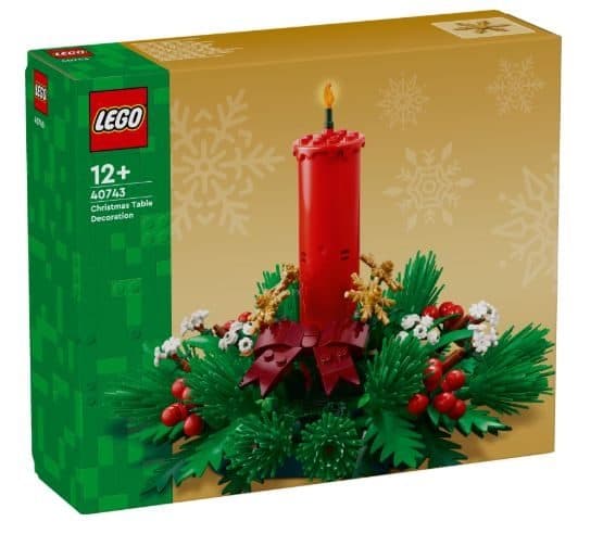 LEGO 40743 SEASONAL - Decorazione da tavolo natalizia - 5702017597461