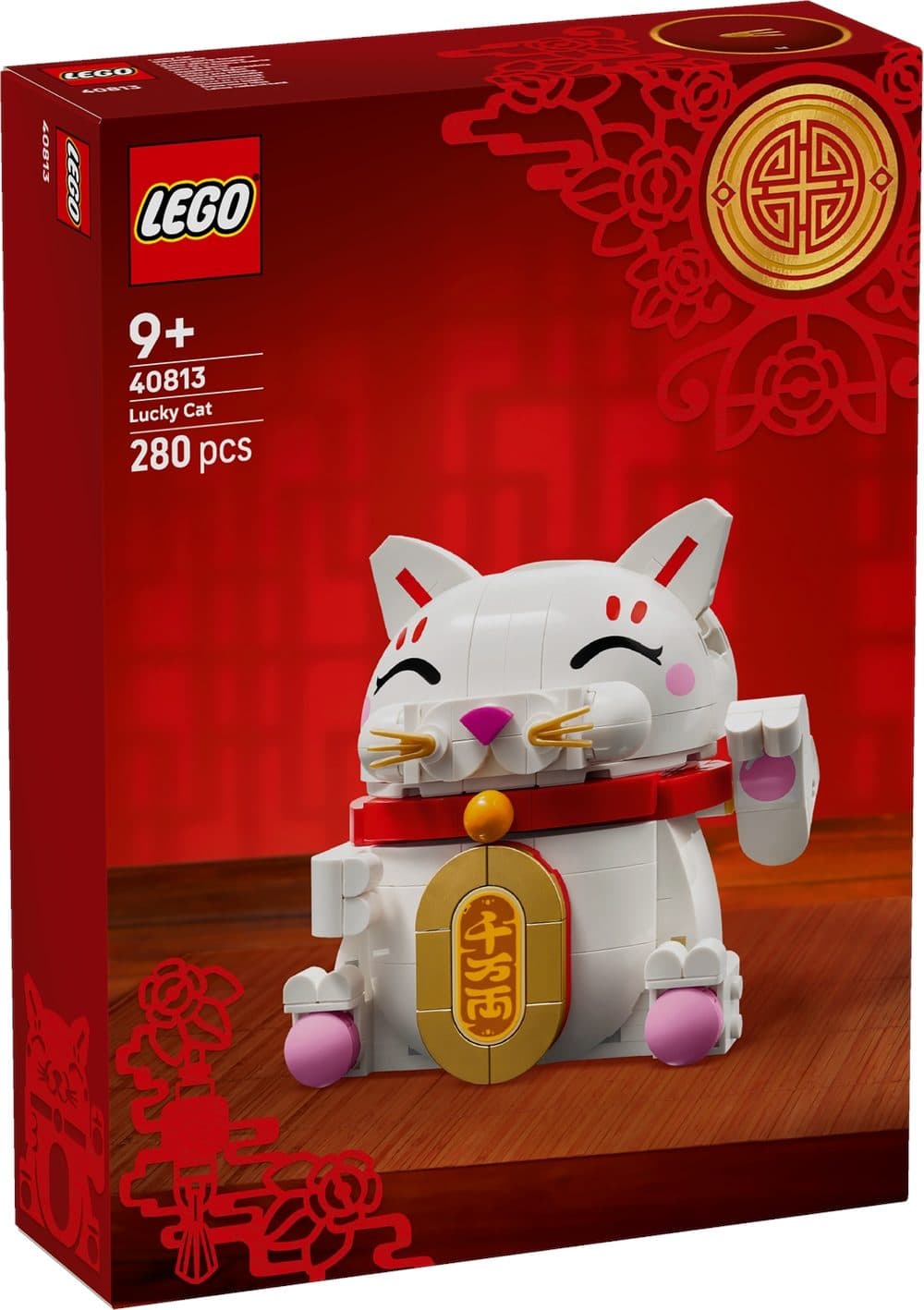 LEGO 40813 ICONIC - Gatto della fortuna - 5702017801988