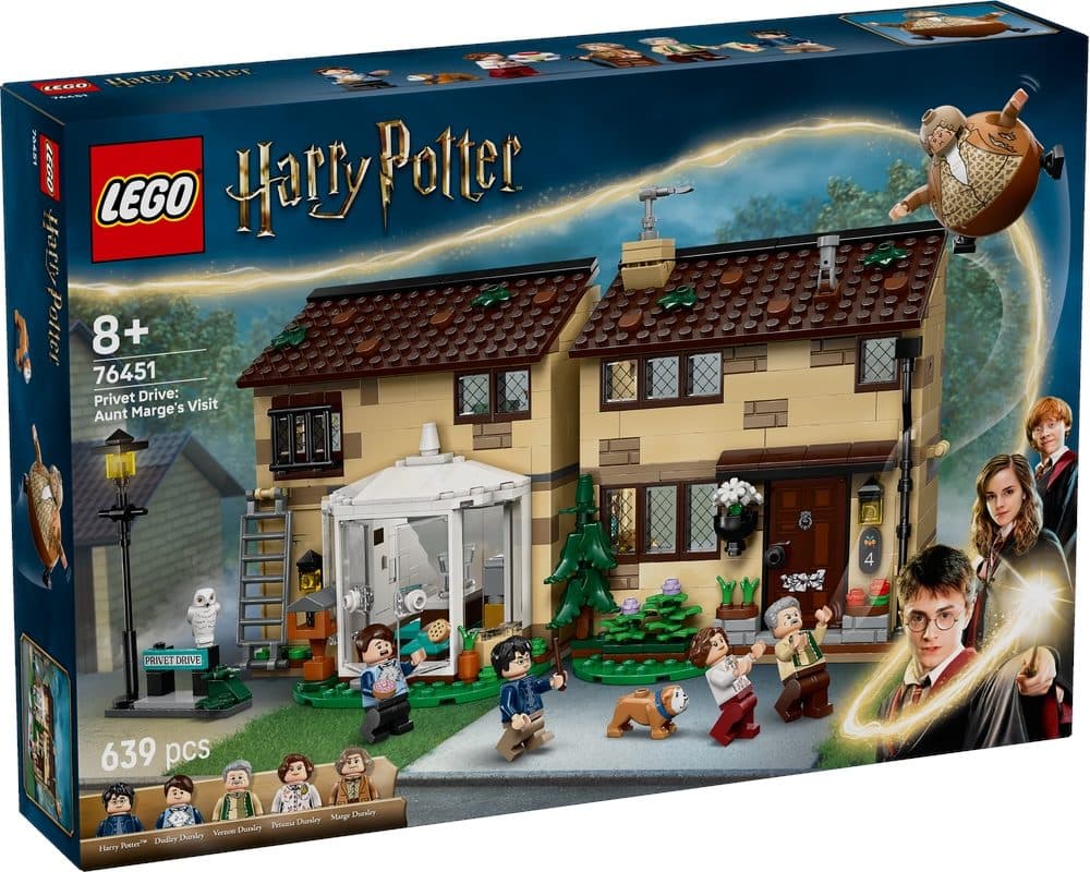 LEGO 76451 HARRY POTTER - Privet Drive: la visita di zia Marge - 5702017812892