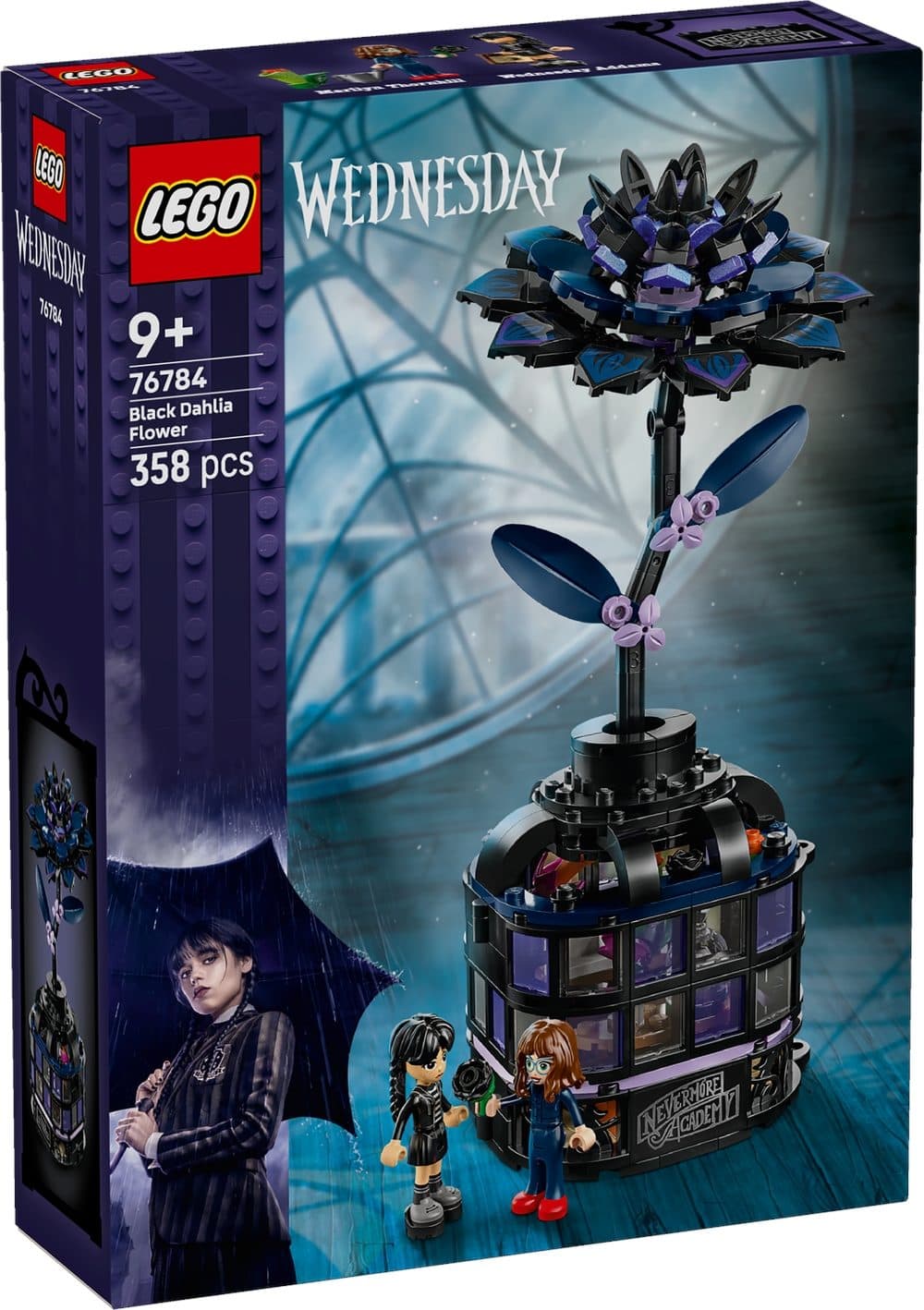 LEGO 76784 WEDNESDAY - Fiore di dalia nero - 5702017813189