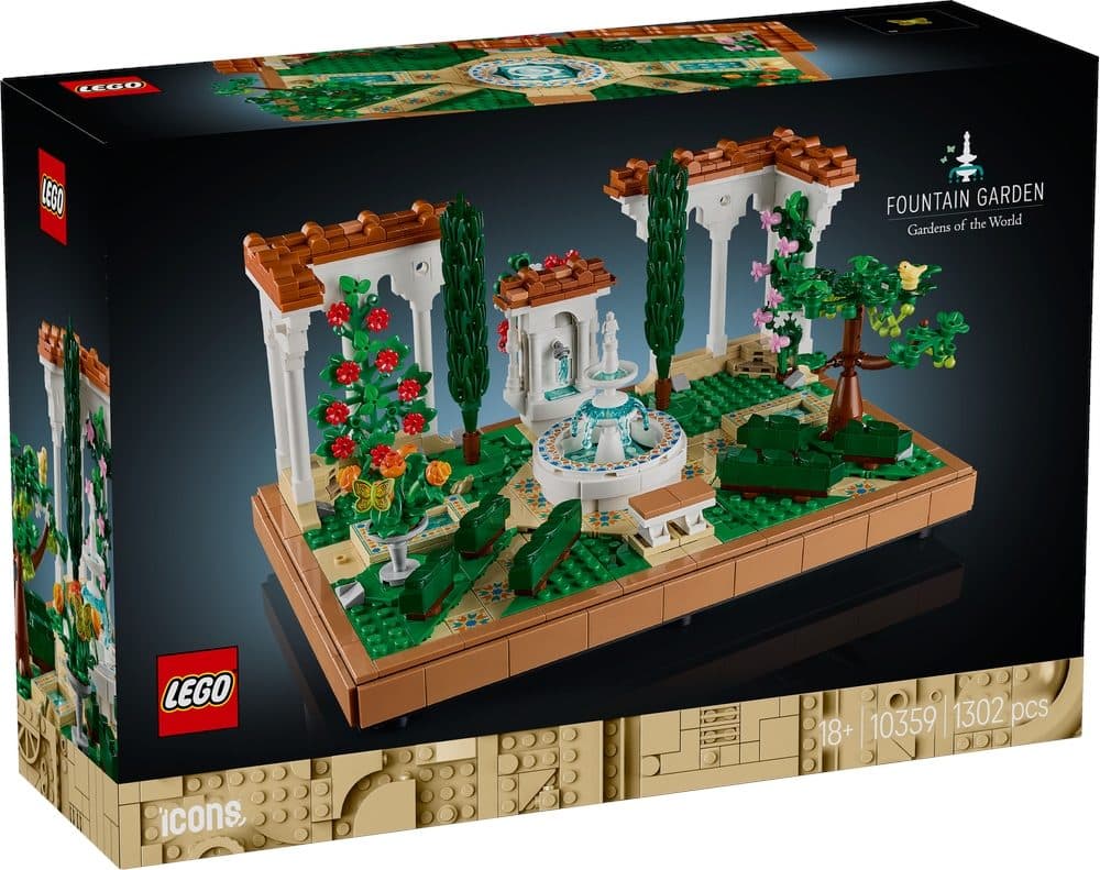 LEGO 10359 ICONS - Il Giardino della Fontana - 5702017815879