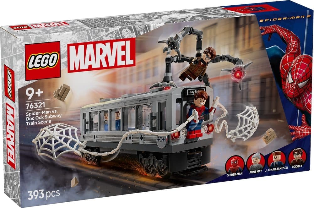 LEGO 76321 SUPER HEROES MARVEL - Spider-Man contro Doc Ock: duello sul treno - 5702017817934