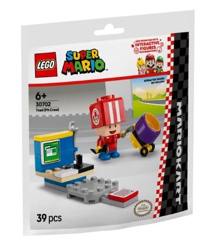 LEGO 30702 SUPER MARIO - Mario Kart Toad Pit Stop - 5702017819846