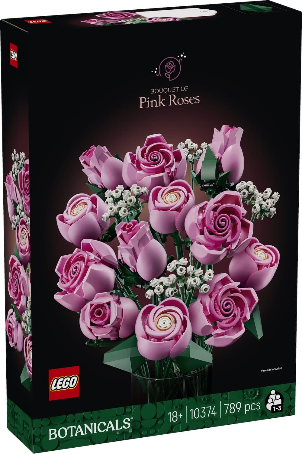 LEGO 10374 BOTANICALS - Bouquet di rose rosa - 5702017864457