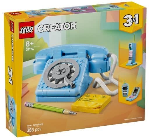 LEGO 31174 CREATOR -Telefono retrò - 5702017879963
