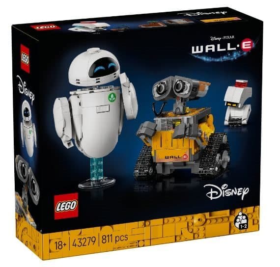 LEGO 43279 DISNEY - WALL-E e EVE - 5702017896885