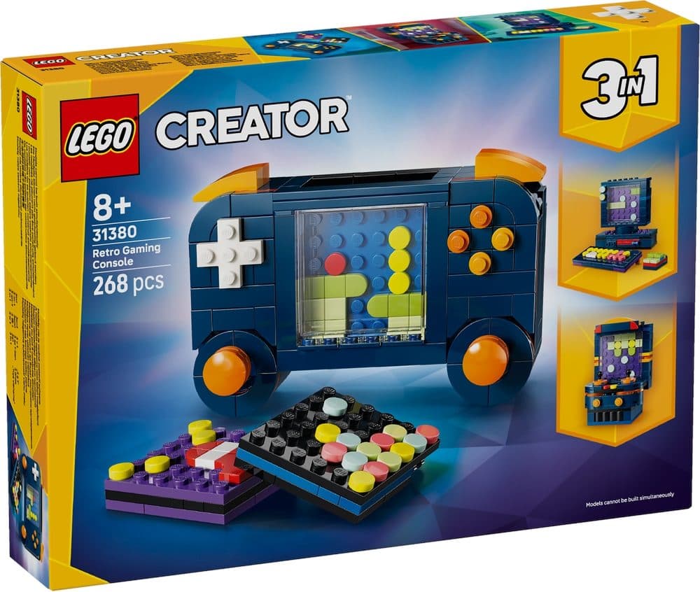 LEGO 31380 CREATOR - Console di gioco retrò - 5702018054734