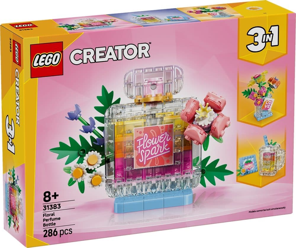 LEGO 31383 CREATOR - Boccetta di profumo con decorazione floreale - 5702018054765