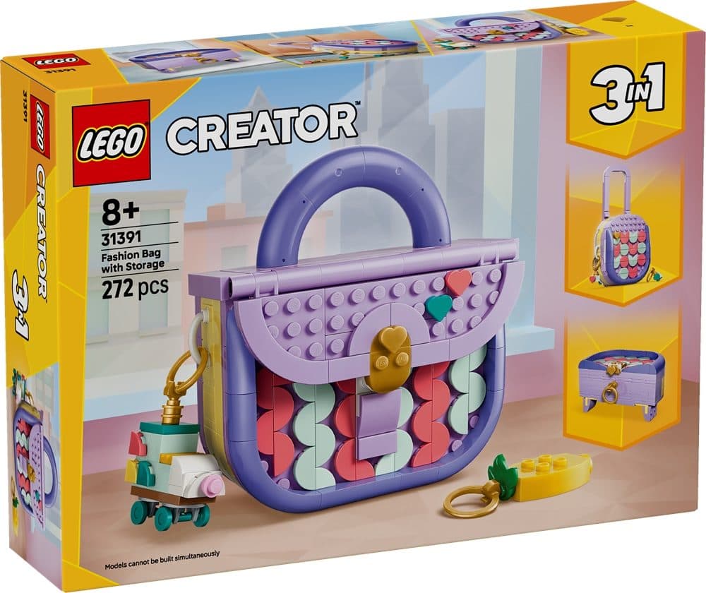 LEGO 31391 CREATOR - Borsetta Art Fashion con cassettino - 5702018054840
