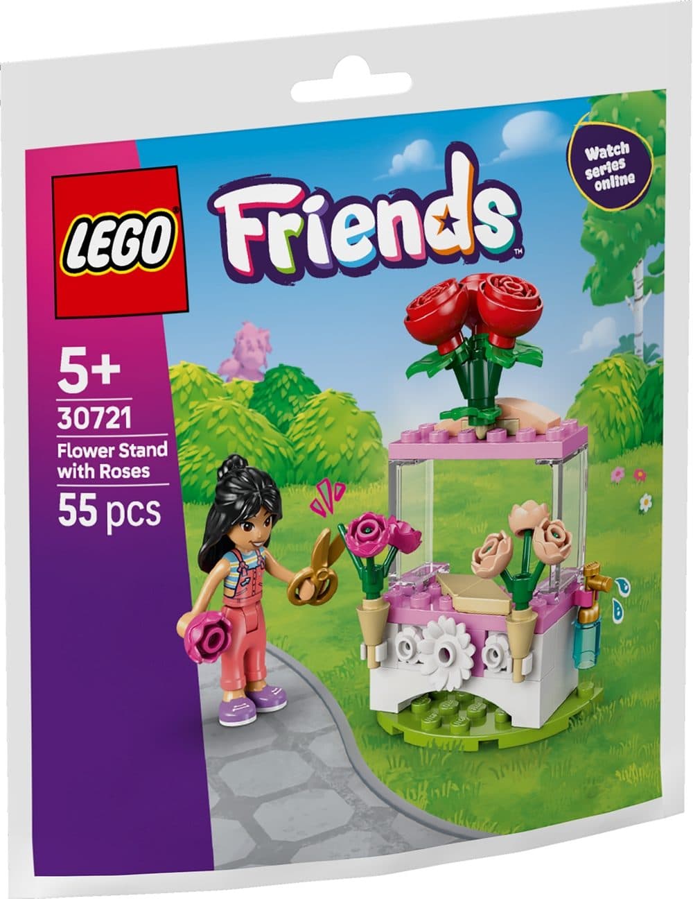LEGO 30721 FRIENDS - Bancarella di fiori con rose - 5702018058213