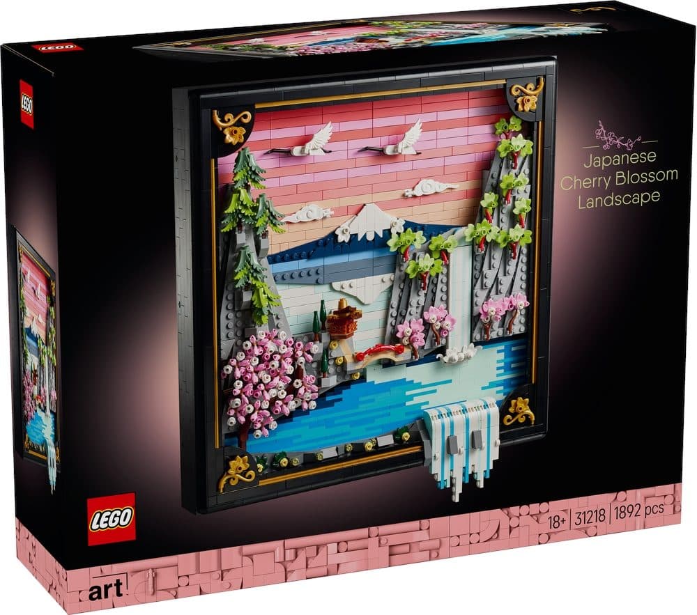 LEGO 31218 ART - Paesaggio giapponese con ciliegi fioriti - 5702018061862