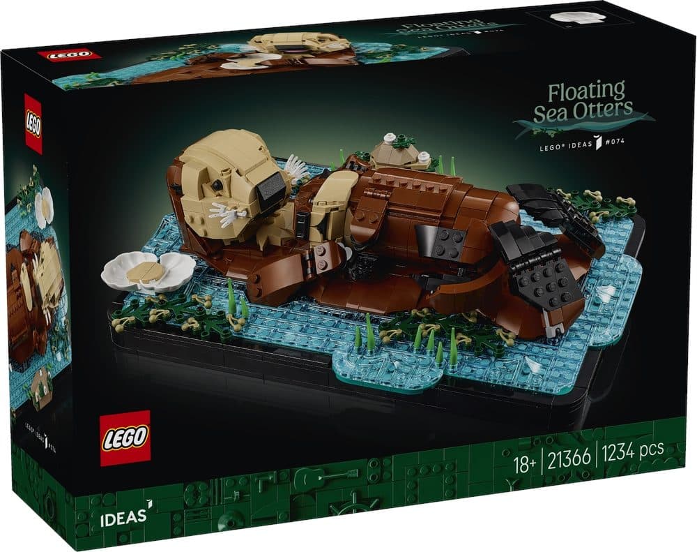 LEGO 21366 IDEAS - Lontre marine - 5702018066287