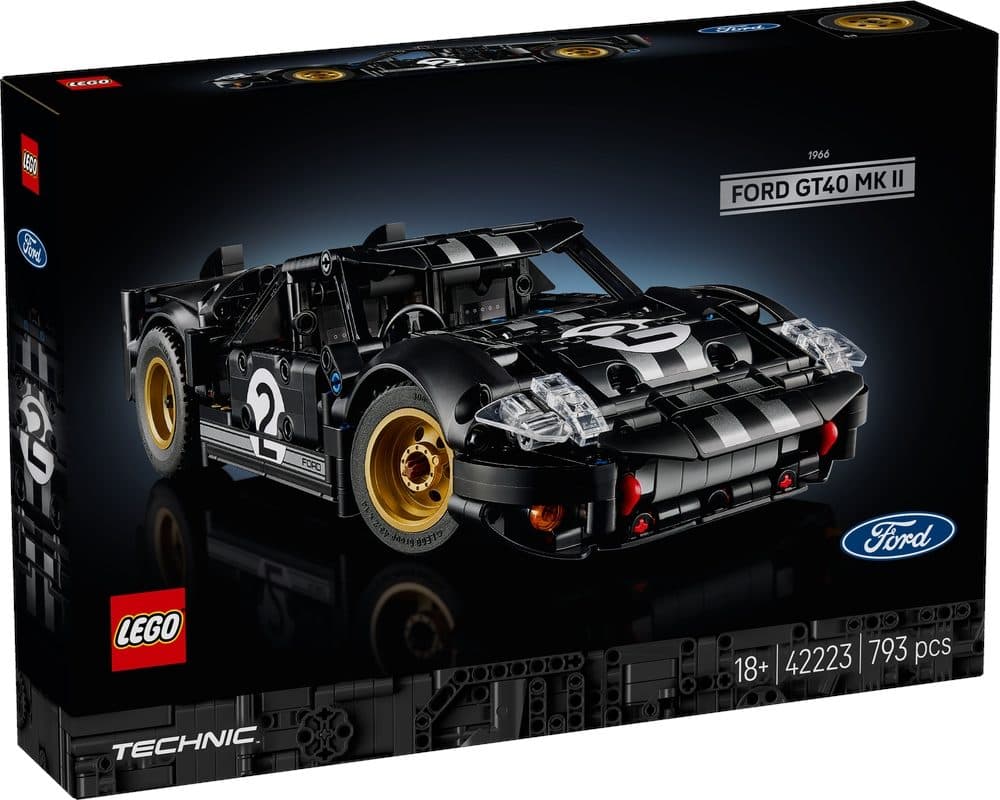 LEGO 42223 TECHNIC - Auto da corsa Ford GT40 MKII 1966 - 5702018067048