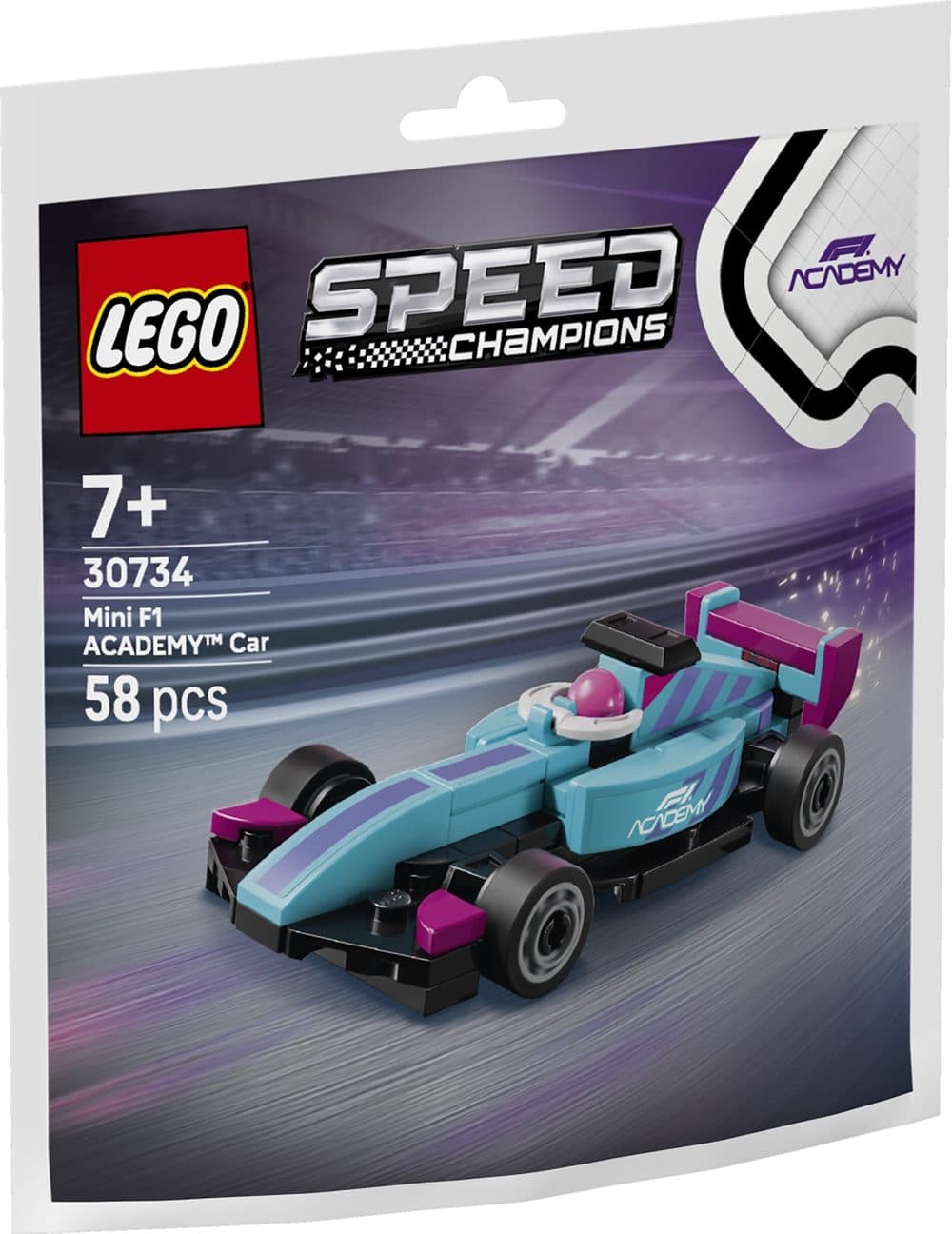 LEGO 30734 SPEED CHAMPIONS - Mini-auto F1 ACADEMY - 5702018070499