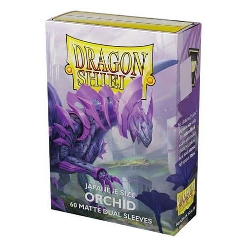DRAGON SHIELD Dragon Shield Small Sleeves - Japanese Matte Dual Orchid 'Emme' (60 Sleeves) - 5706569151416