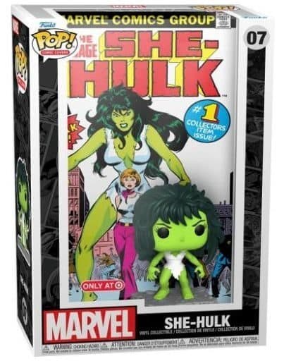 FUNKO POP Comic Cover: Marvel - 07 She-Hulk (Exclusive) (DAMAGED BOX) - 889698624725D