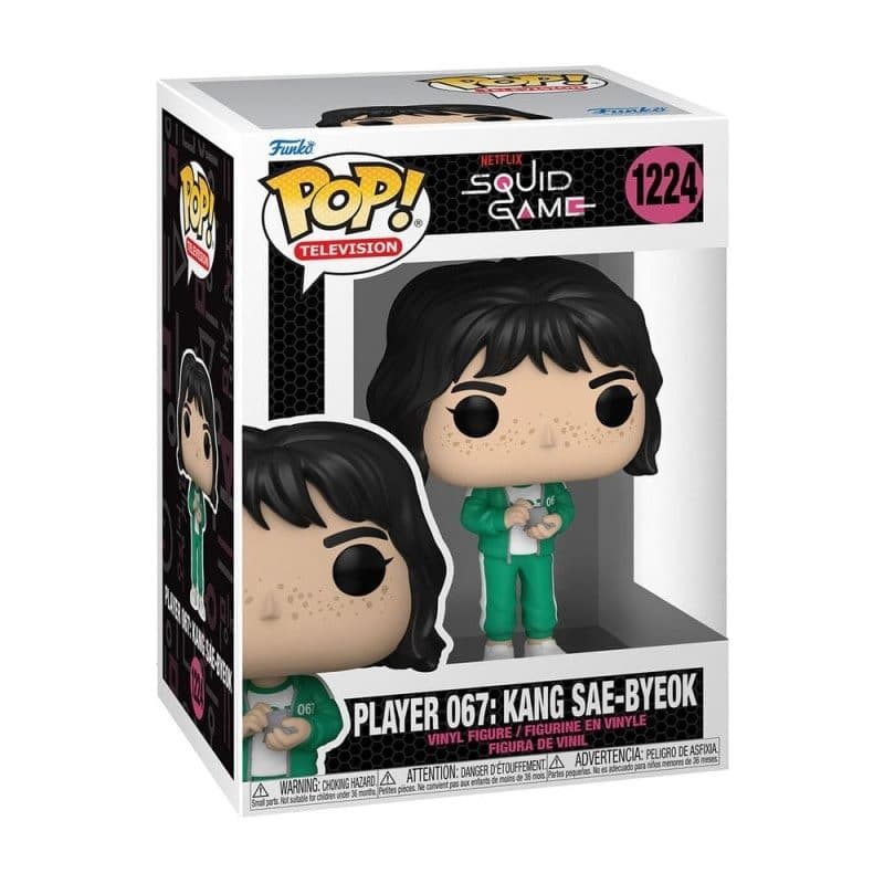 FUNKO POP Squid Game - 1224 Sae-Byeok 067 9 cm (DAMAGED BOX) - 889698647977D