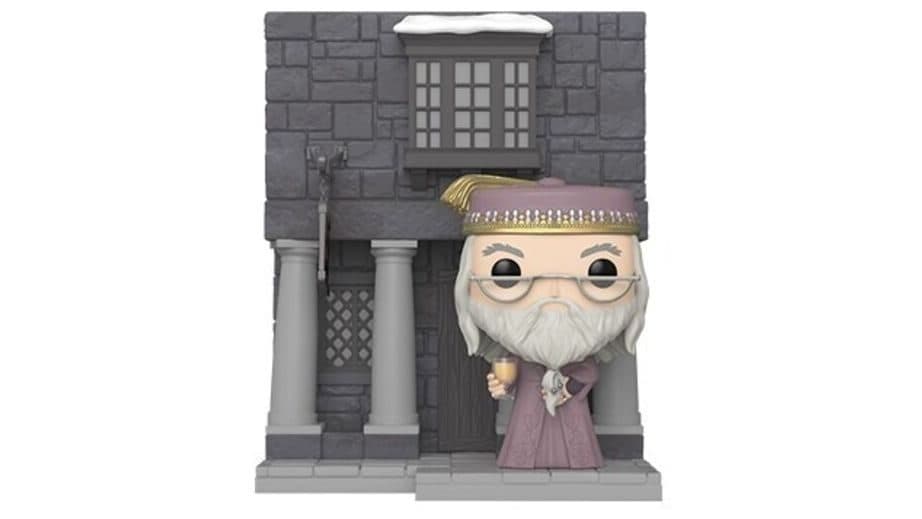 FUNKO POP Harry Potter: Chamber of Secrets 20th Anniversary - 154 Deluxe: Hog's Head w/Dumbledore 9 cm (DAMAGED - 889698656467d