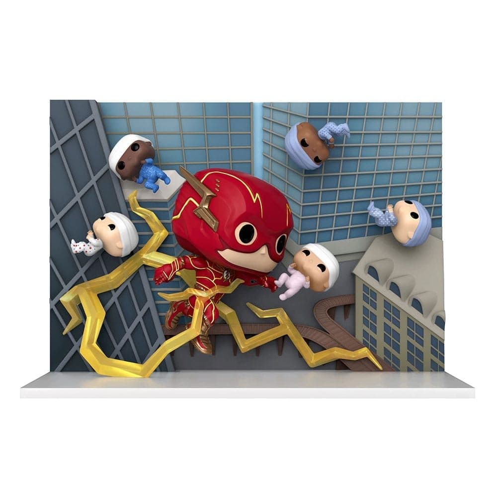 FUNKO POP Flash: The Movie - 1349 Movie Moments The Flash 15cm - 889698659420