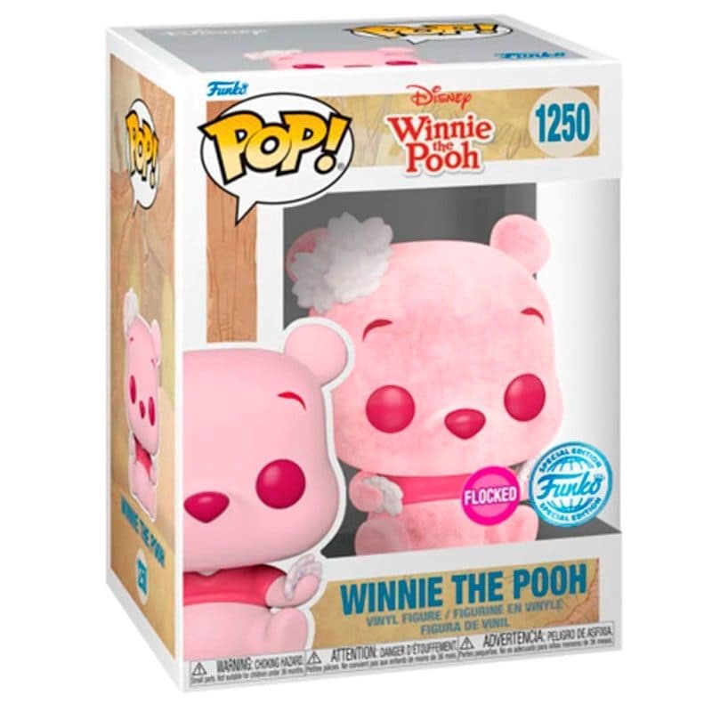 FUNKO POP Disney: Winnie the Pooh - 1250 Winnie the Pooh (Exclusive) (Flocked) 9 cm - 889698666121