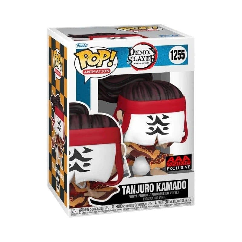 FUNKO POP Demon Slayer - 1255 Tanjuro Kamado (Exclusive) 9 cm (DAMAGED BOX) - 889698688628D