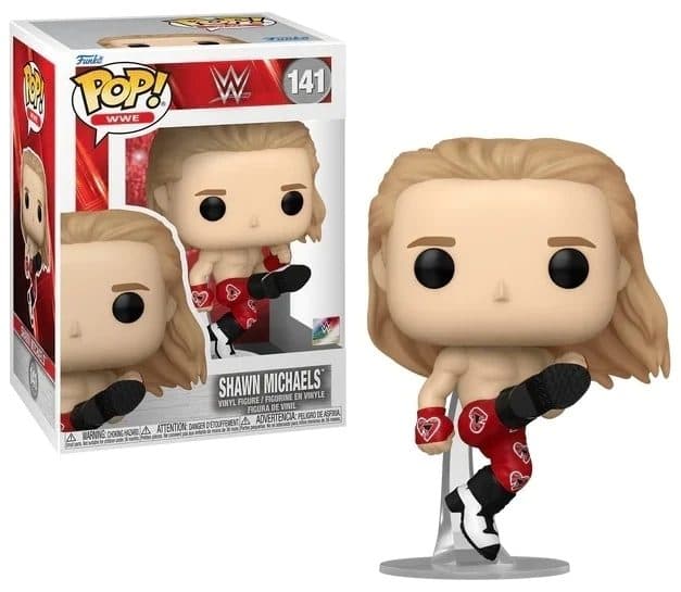 FUNKO POP WWE: WWE- Heartbreak Kid (Sweet Chin Music) 9 cm - 889698744201