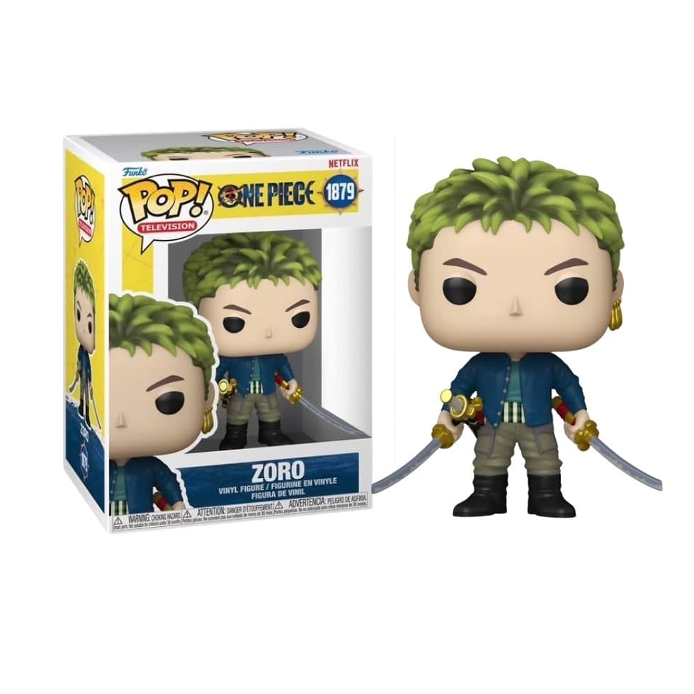 FUNKO POP Television: One Piece S1 - 1879 Zoro 9cm - 889698756693