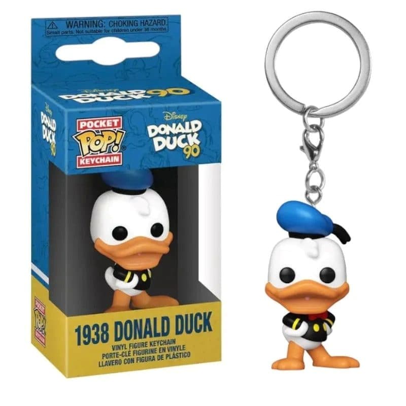 FUNKO POP Keychain Disney: Donald Duck 90 - Donald Duck 1938 - 889698757263