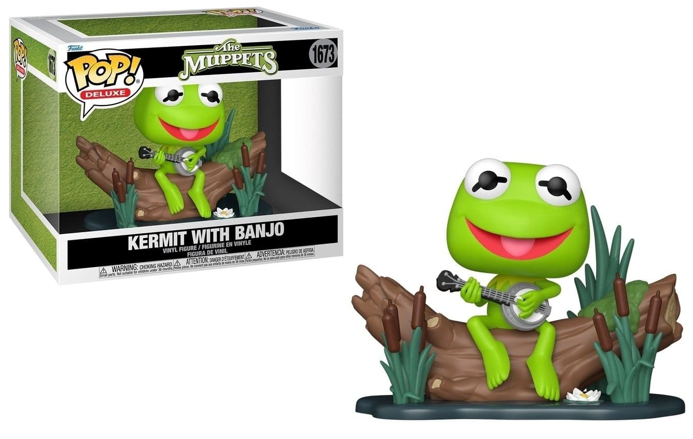 FUNKO POP Deluxe Television Muppets - 1673 Kermit With Banjo - 889698758536