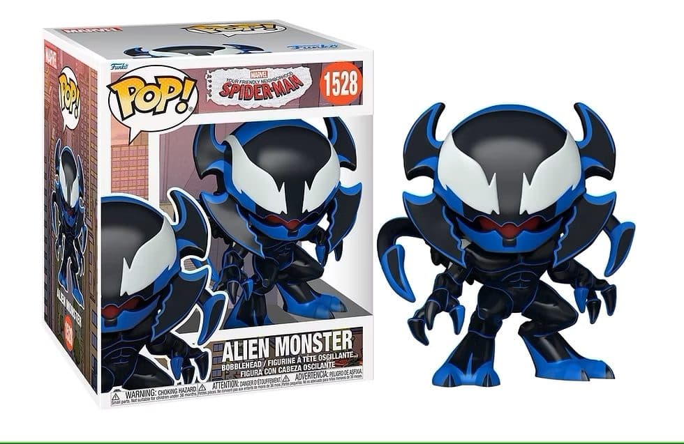 FUNKO POP Super: Friendly Neighborhood Spider-Man- Alien Monster - 889698758734