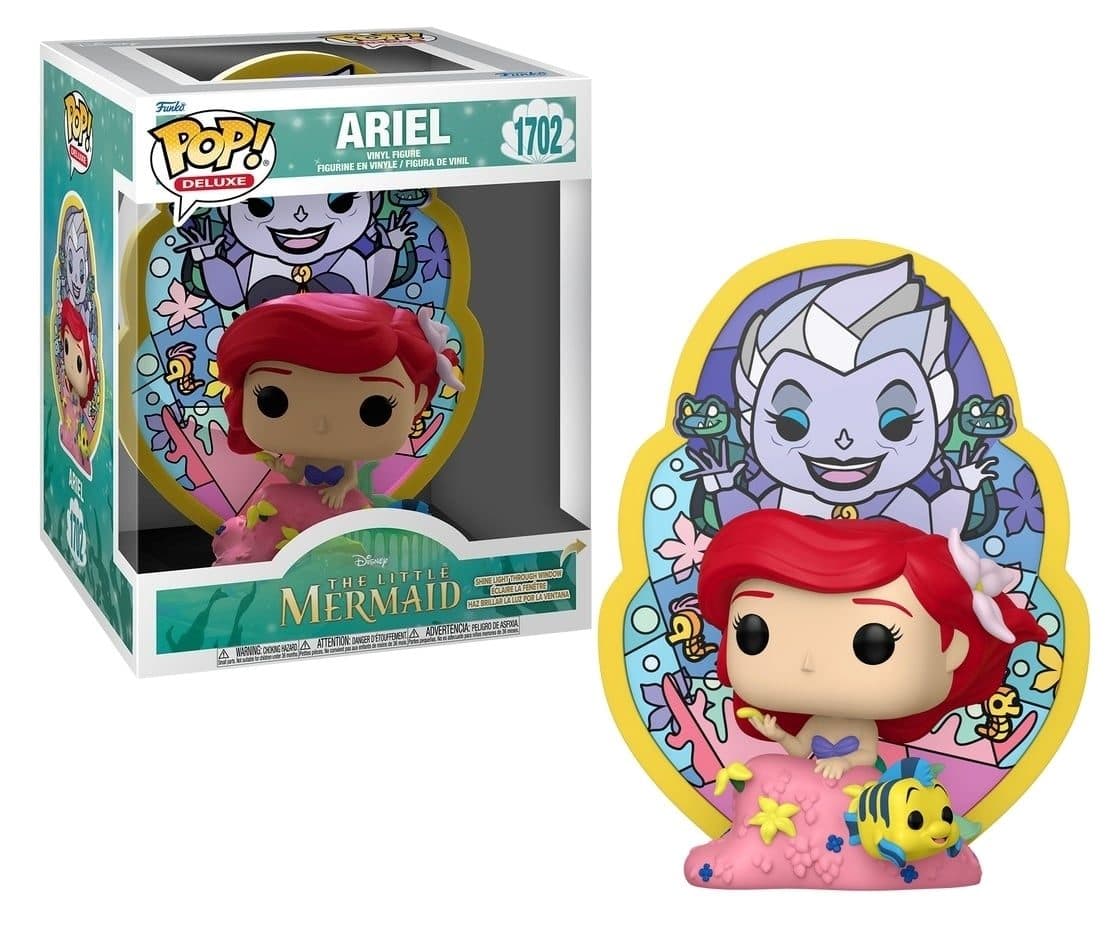 FUNKO POP Deluxe Disney: La Sirenetta - 1702 Ariel (Stained Glass) - 889698779913