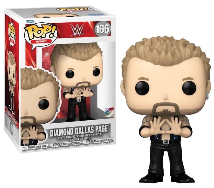 FUNKO POP WWE: Diamond Dallas Page 9 cm - 889698796255
