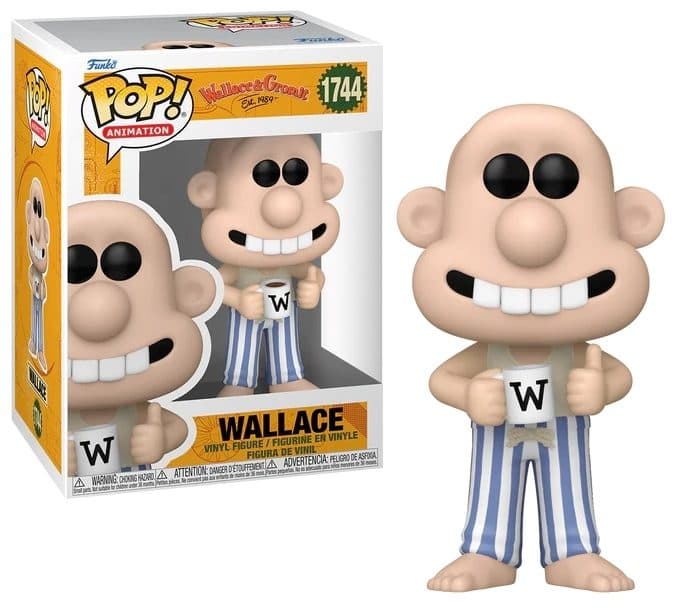 FUNKO POP Movies: Wallace & Gromit - Wallace In Pajamas 9 cm - 889698797801