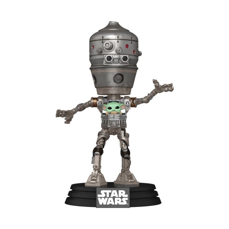 Funko Pop! Deluxe: Star Wars: The Mandalorian S10 - Grogu (IG-12) Vinyl Figure - 889698800013