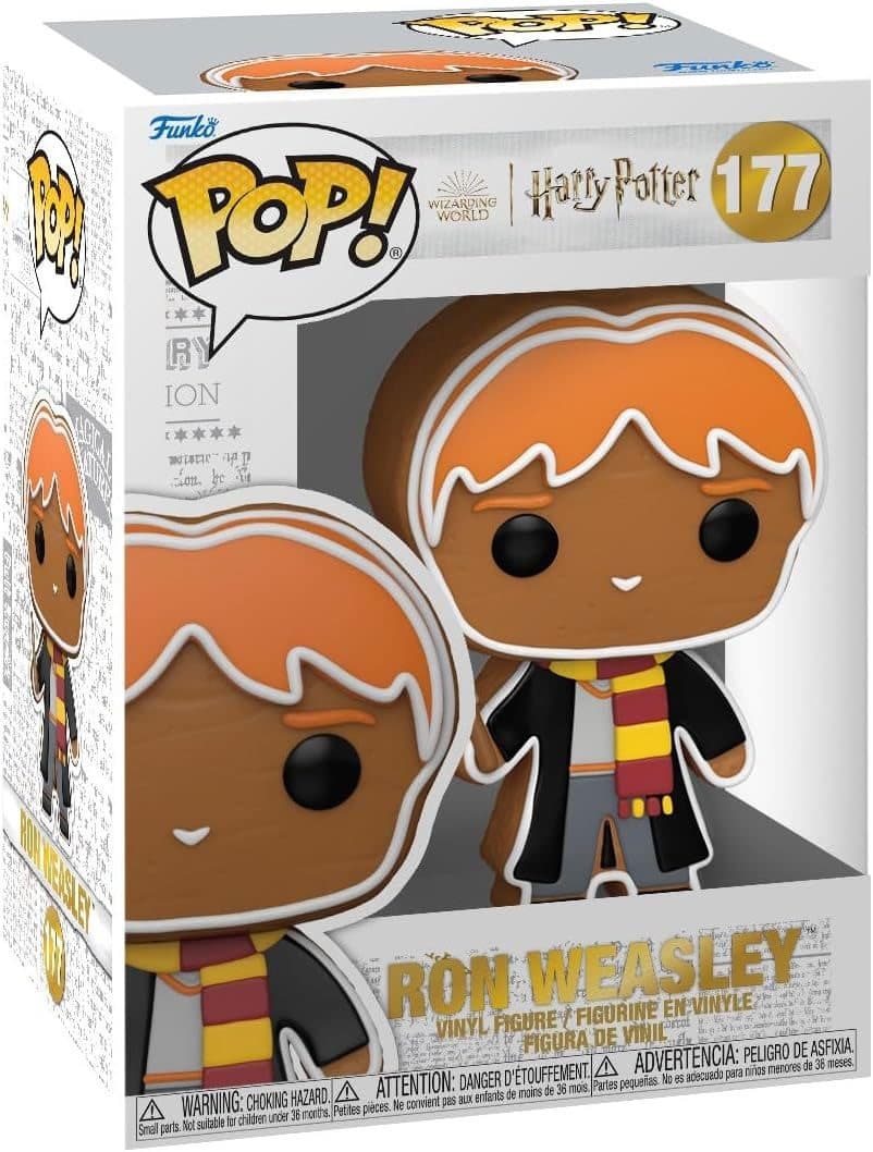 FUNKO POP Harry Potter: Gingerbread– Ron 9 cm - 889698800204