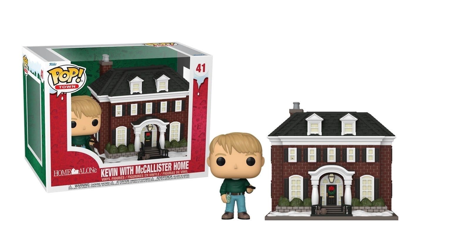 FUNKO POP Town: Home Alone - Kevin With McCallister Home - 889698800426